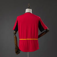 Bélgica Principal Retrô Camisa 2002