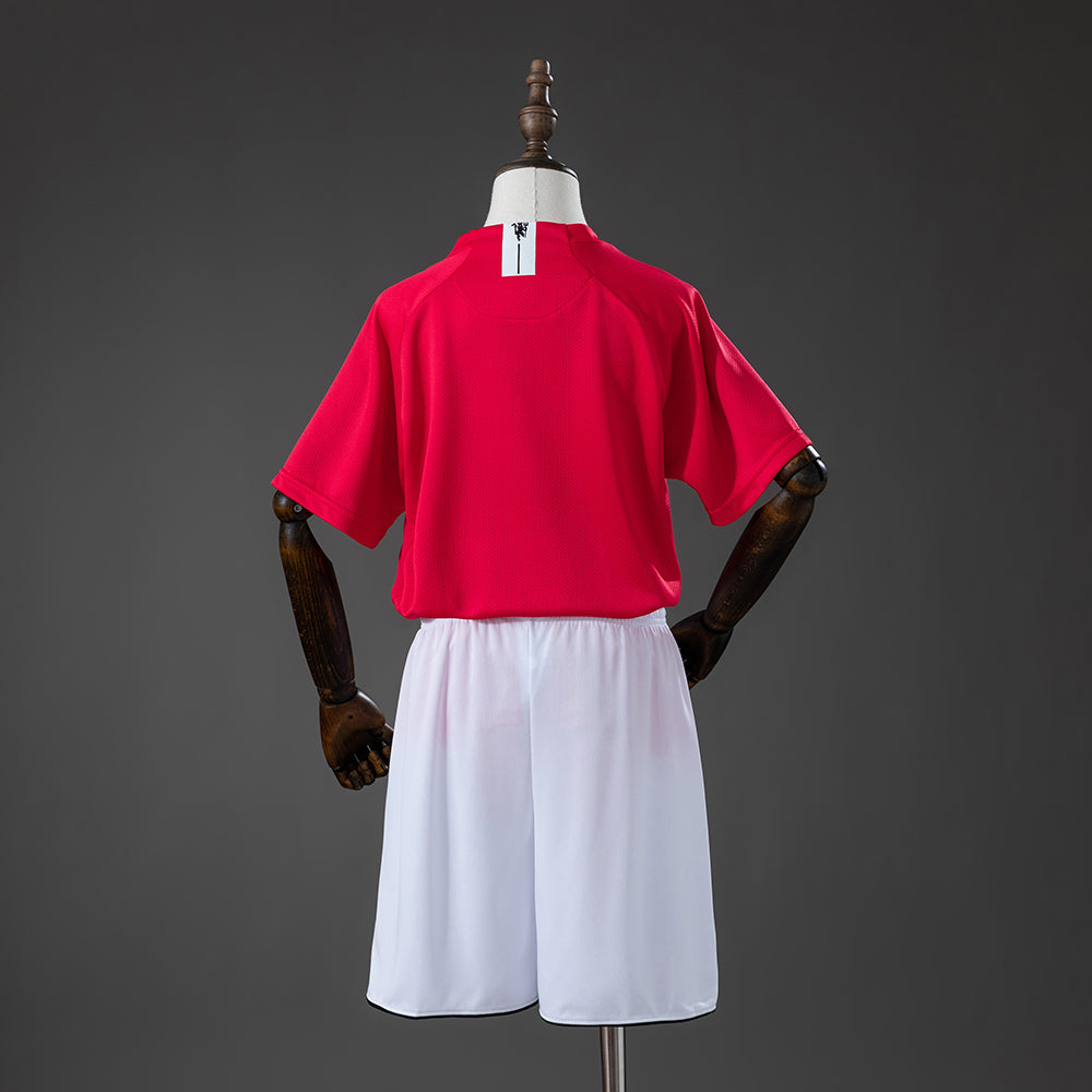 Manchester United Principal Infantil Kit Retrô Camisa 07/08