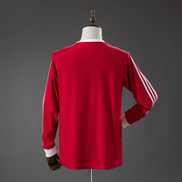 Manchester United Ícones de Arquibancada Vermelho Manga Longa Camisa