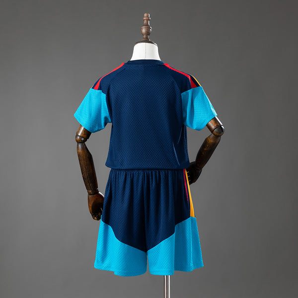 Espanha - Royal Azul Infantil Kit Treino Versão Jogador Camisa 2028