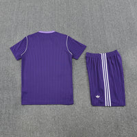 Conjunto Social Real Madrid Retrô Treino Manga Curta 25/26