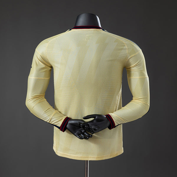 Arsenal Long Sleeved Secundária Terceira Versão Jogador Camisa 26/27