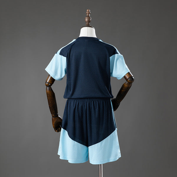 Argentina - Azul Infantil Kit Treino Versão Jogador Camisa 2028