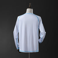 Auxerre Principal Retrô Manga Longa Camisa 03/04