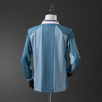 Inglaterra Secundária Retrô Manga Longa Camisa 1996