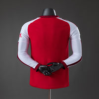 Arsenal Long Sleeved Principal Versão Jogador Camisa 26/27