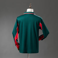 Morocco Principal Retrô Manga Longa Camisa 1998