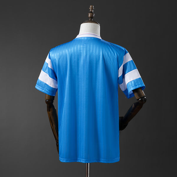 Olympique de Marseille Secundária Retrô Camisa 1990