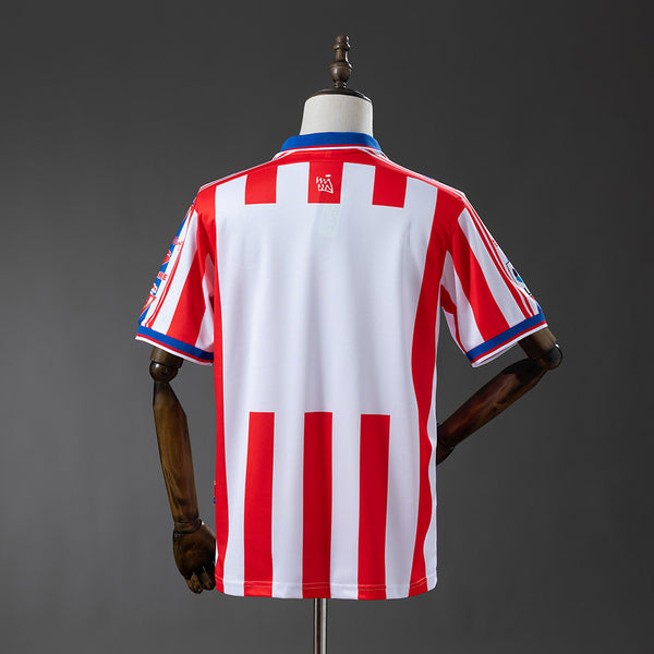 Sporting de Gijon Principal Retrô Camisa 99/00