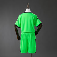 Portugal Verde Fluorescente Infantil Kit Camisa 2028