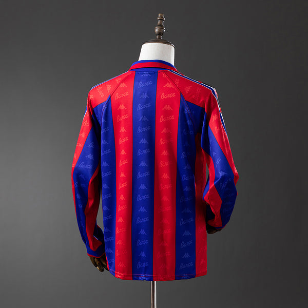 Barcelona Principal Retrô Manga Longa 96/97