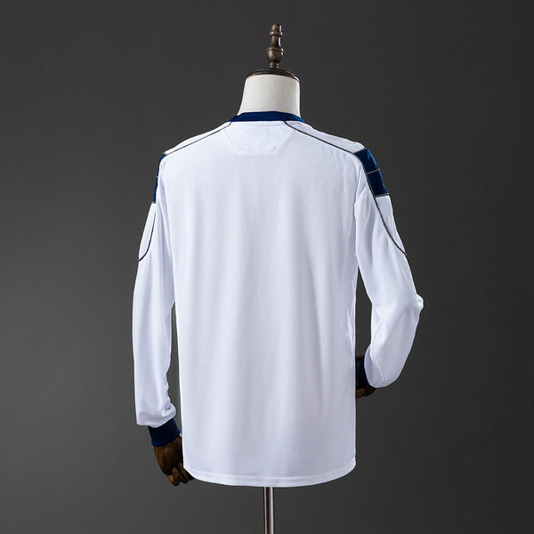 Manchester United Secundária Retrô Manga Longa Camisa 00/01
