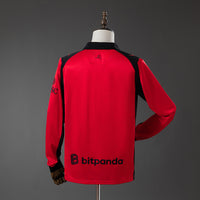 AC Milan x Slam Jam Quarta Manga Longa Camisa 25/26