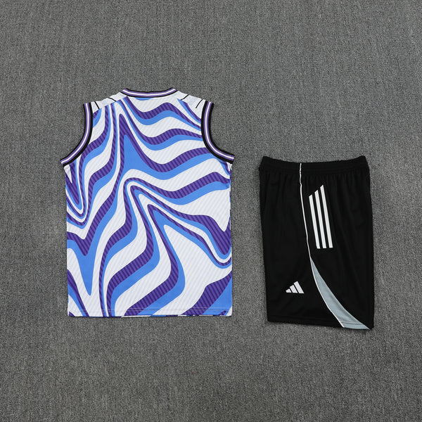 Conjunto Regata Coletes do Real Madrid,,,, 25/26