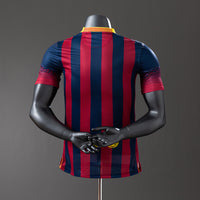 Barcelona Principal Retrô Versão Jogador Camisa 13/14