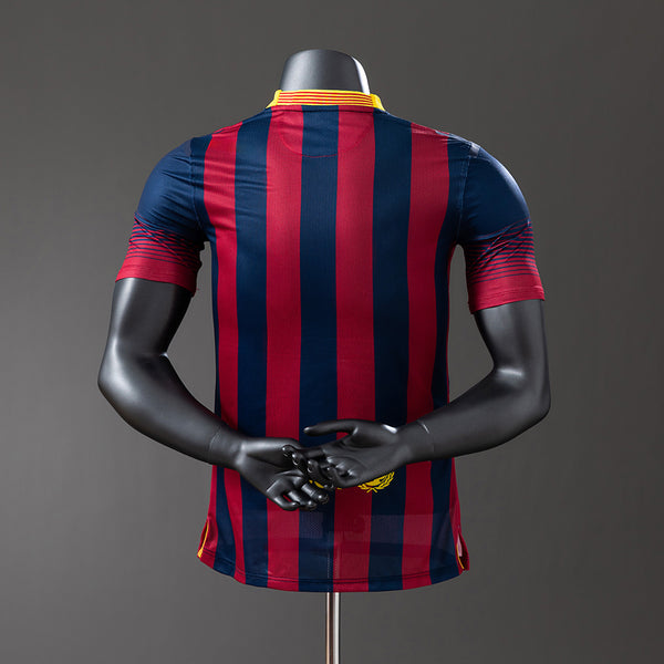 Barcelona Principal Retrô Versão Jogador Camisa 13/14