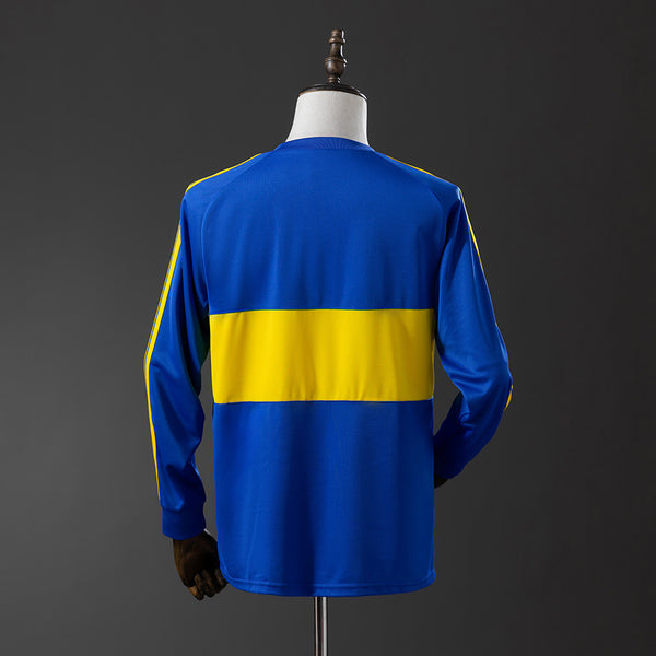 Boca Juniors Principal Retrô Manga Longa 1981