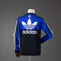 Universidad de Chile Classic Graphic Sweatshirt - Azul Manga Longa